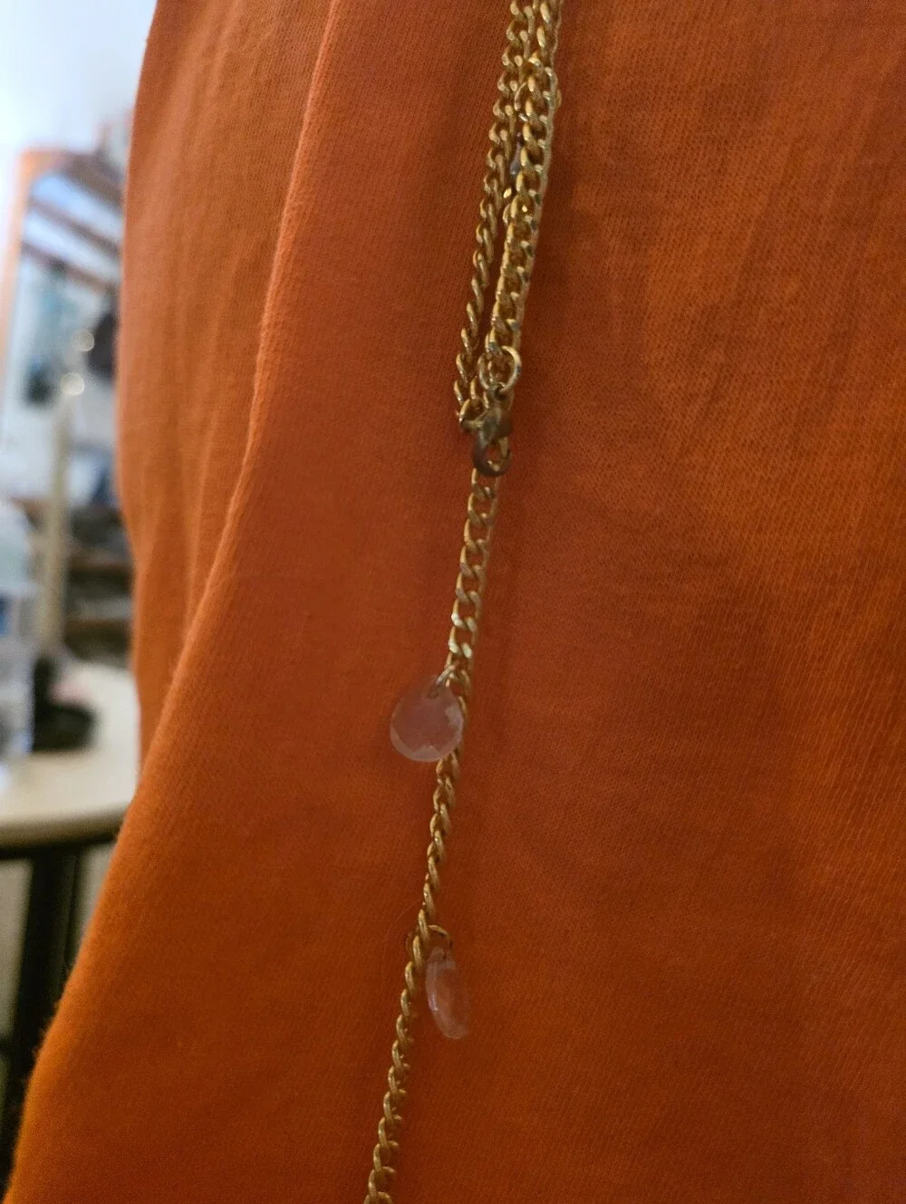 Gold Tone Dangle Coin Belly Chain Waist Belt